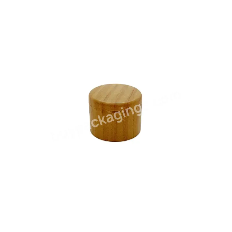 Oem Oem 100% Pcr Material Semi-transparent Color Flip Top Lid Wooden Surface Logo