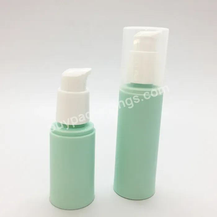 Oem Oem 15ml 30ml Cosmetic Plastic Pump Vacuum Lotion Serum Bottle Empty Lotion Airless Bottle With Dispenser Pump Logo