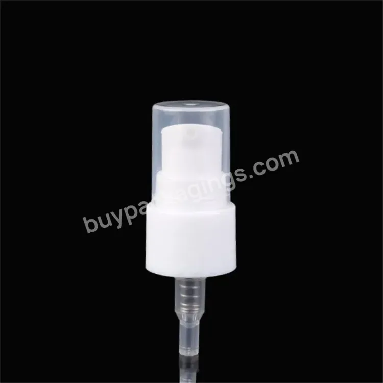 Oem Oem 20 410 White Treatment Pump Smooth Closure With Small Cover Factory Wholesale Body Cream Pump Hand Dispenser Pump Manufacturer