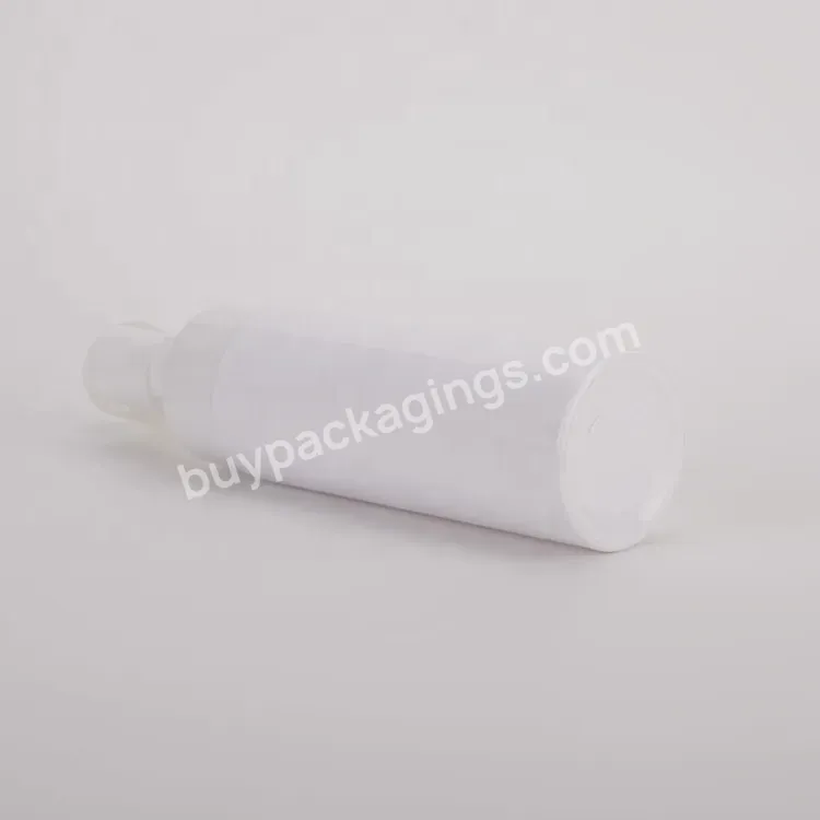 Oem Oem 200ml Plastic Pet Mousse Soap Foam Pump With Silicone Brush For Facial Cleanser Wash Bottle