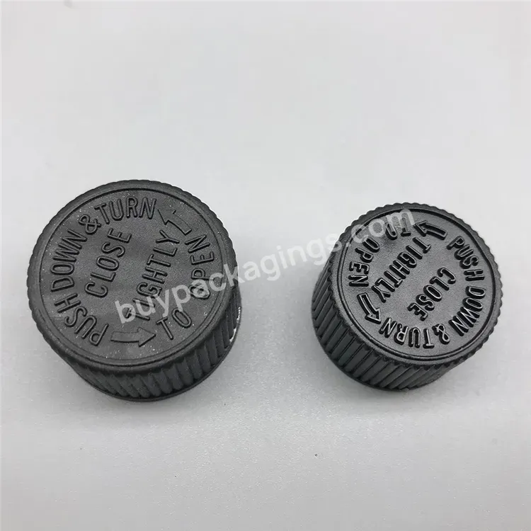 Oem Oem 20/24/28/33/38/42mm Wholesale Crc Cap For Plastic Bottle Child Proof Cap/lid Manufacturer/wholesale - Buy Crc Cap,Child Proof Cap,Plastic Bottle Lid.