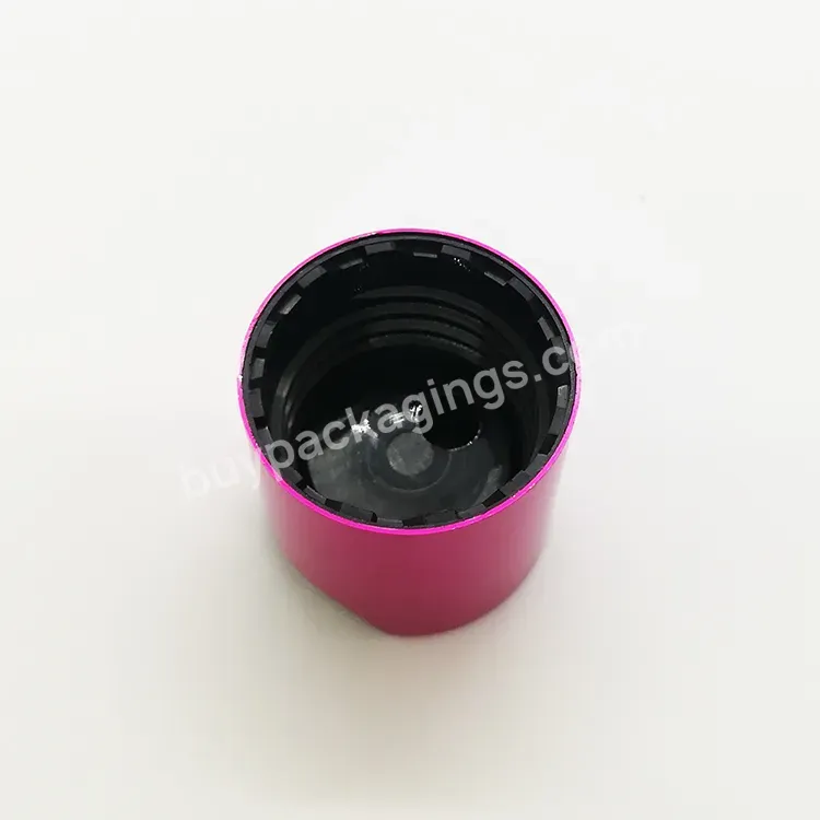 Oem Oem 24/410 Aluminum Plastic Squeeze Bottle Disc Lid Push Down Squeeze Lid Lotion Dispenser Lid Manufacturer/wholesale