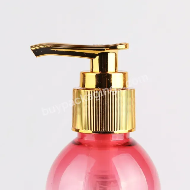 Oem Oem 24/410 Plastic Lotion Pump Uv Golden Shampoo Soap Dispenser Pump Metallic Ribbed Soap Dispenser Pump Manufacturer/wholesale