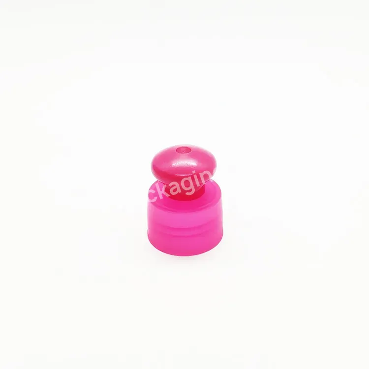 Oem Oem 24/410 Plastic Screw Lid Soft Drinking Bottle Suction Lid Push And Pull Cap Manufacturer/wholesale