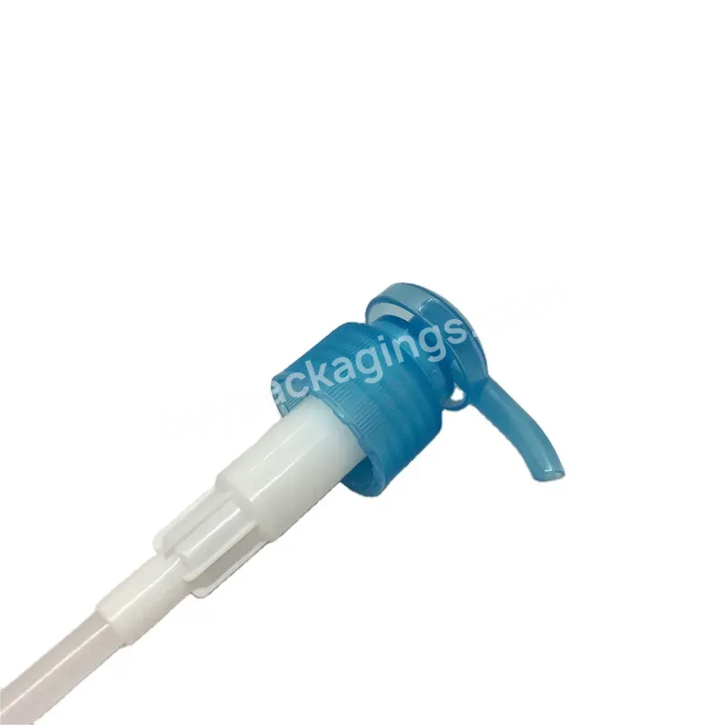 Oem Oem 28/410 Blue Lotion Pump Plastic Screw Down Pump Lotion Pump For Bottles