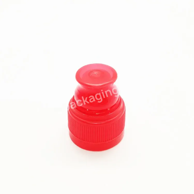 Oem Oem 28/410 Plastic Screw Lid Soft Drinking Bottle Suction Lid Tamper Evident Flip Top Lid Manufacturer/wholesale