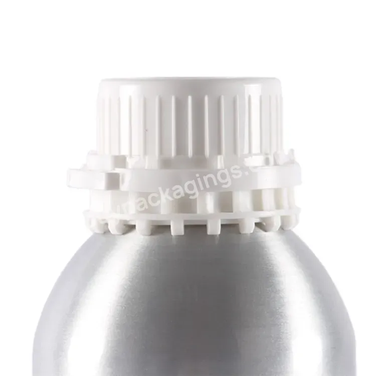 Oem Oem 300ml Silver Color Essential Oil Aluminum Bottle With Tamper Evident Cap Manufacturer/wholesale