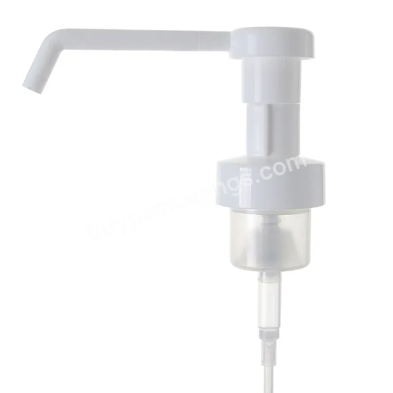 Oem Oem 40/410 43/410 White Long Nozzle Foaming Pump For Cosmetic Packing Foam Pump - Buy Foam Pump,Medical Foam Pump,Hand Wash Foam Dispenser Pump.