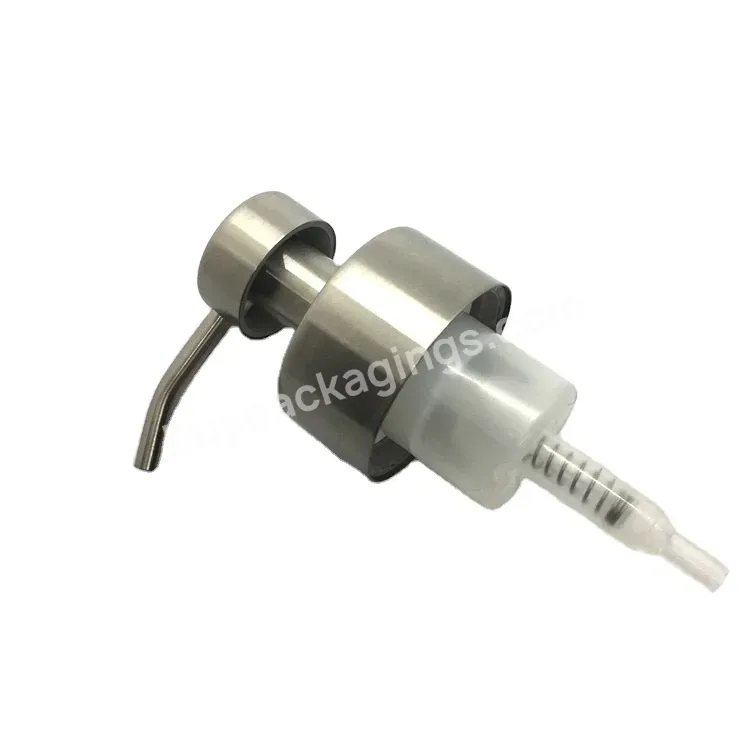 Oem Oem 45mm Size Stainless Steel Hand Soap Foaming Pump Metal Foamer Pump