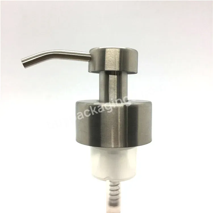 Oem Oem 45mm Size Stainless Steel Hand Soap Foaming Pump Metal Foamer Pump