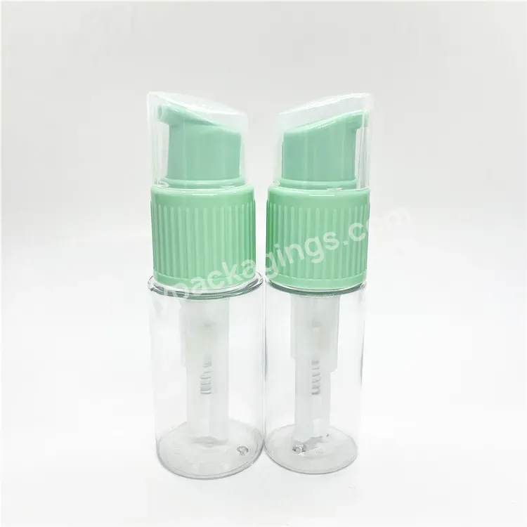 Oem Oem 50/110ml Refillable Portable Transparent Travel Cosmetics Dry Loose Powder Spray Bottle