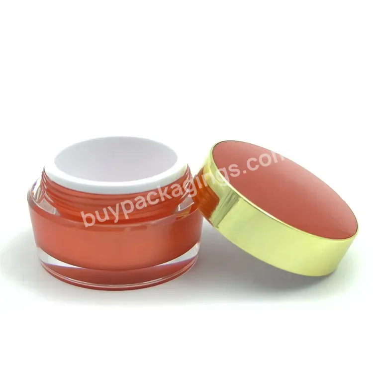 Oem Oem Acrylic Cosmetic Jar 15/20/30/50g Manufacturer/wholesale Logo