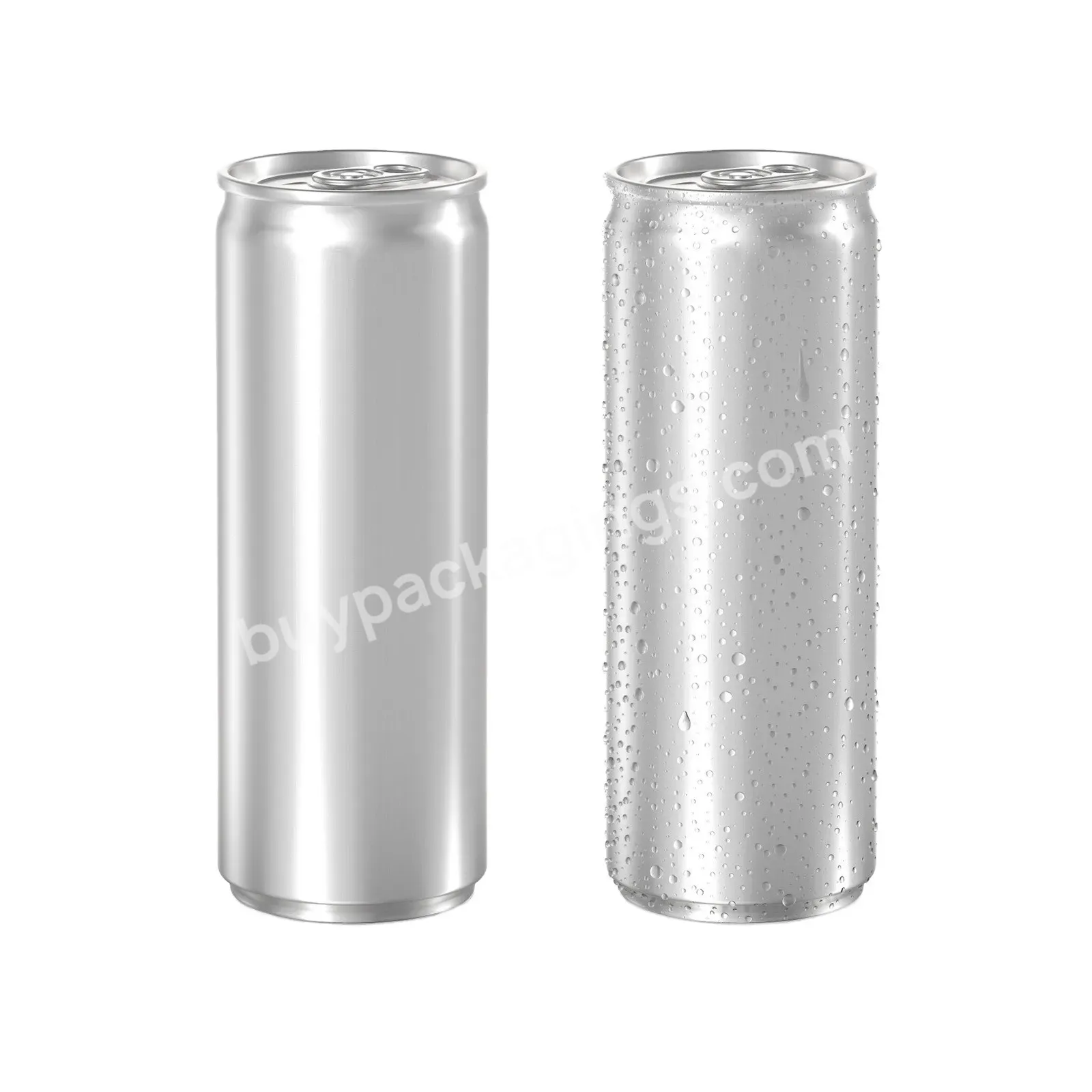 Oem Oem Aluminum Tin For Drinks Beverages Silver Color Tin For Food