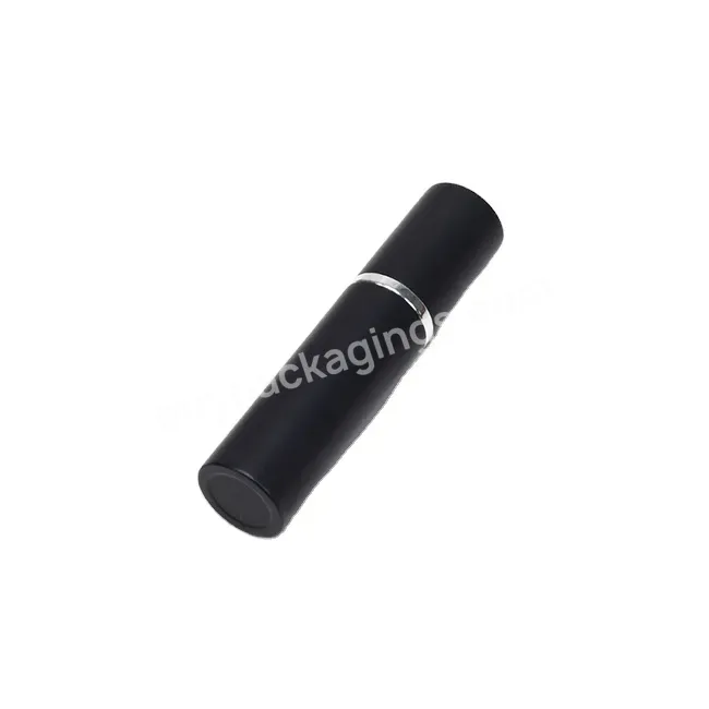 Oem Oem Black Aluminum Perfume Atomizer Bottle 5ml 7ml 10ml 12ml