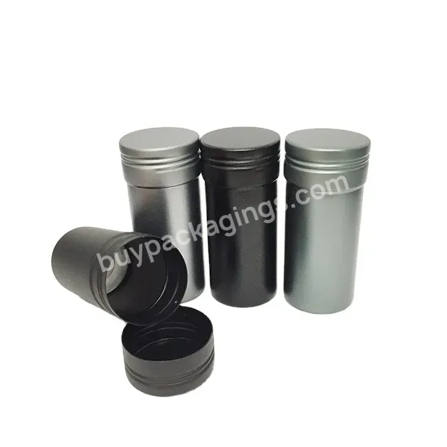 Oem Oem Black Surface High Quality Metal Deodorant Stick Container