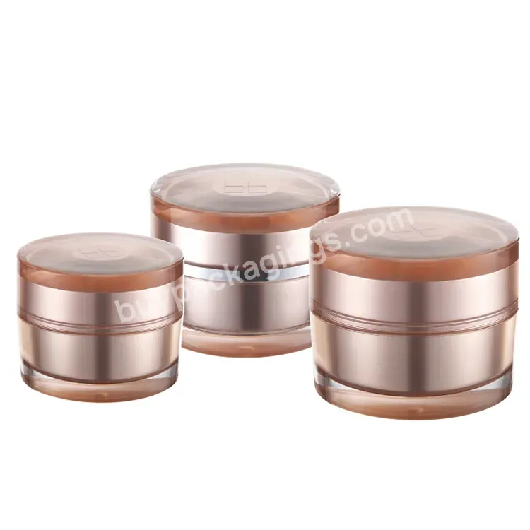 Oem Oem Cheap Price Empty Plastic Square Shape Jars Container Round Lid Transparent Cosmetic Packaging Jar