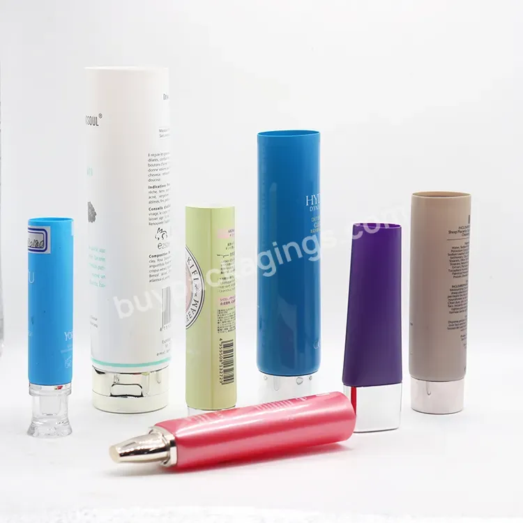 Oem Oem Custom 10ml,20ml,30ml,50ml,100ml Empty Cosmetic Squeeze Plastic Tube For Hand Cream Packaging Tube