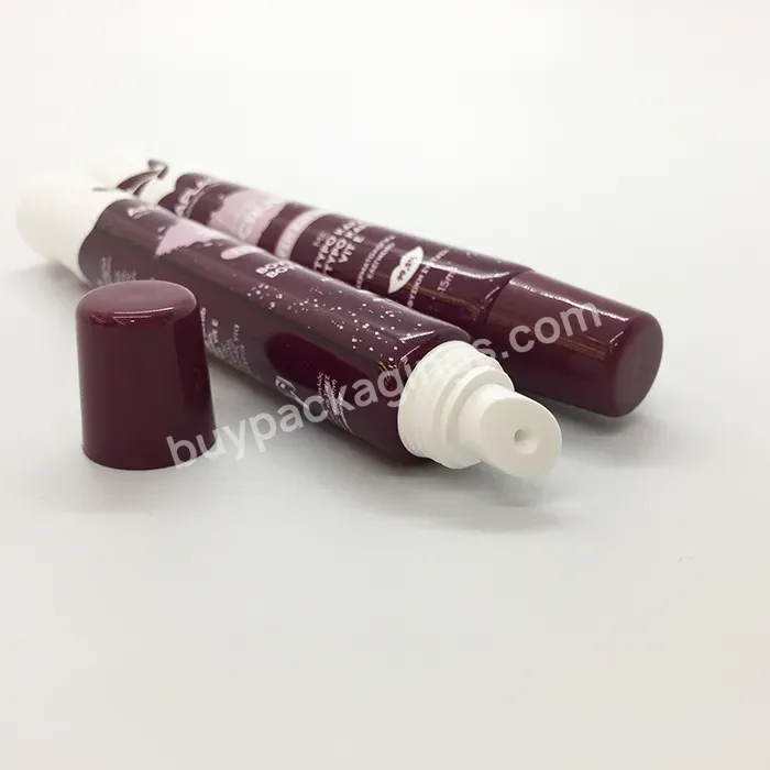 Oem Oem Custom 15ml Cosmetic Cream Tube Pe Lip Balm Tube Packaging Lipstick Tubes Manufacturer/wholesale