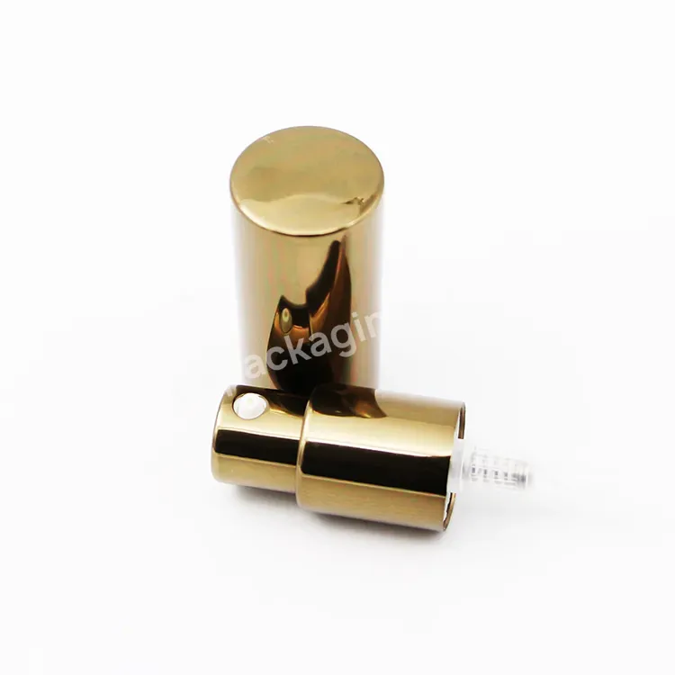 Oem Oem Custom 18mm Full Cover Aluminum Plastic Cosmetic Cream Pump Treatment Pump Serum Dispenser Pump For Cosmetic Package