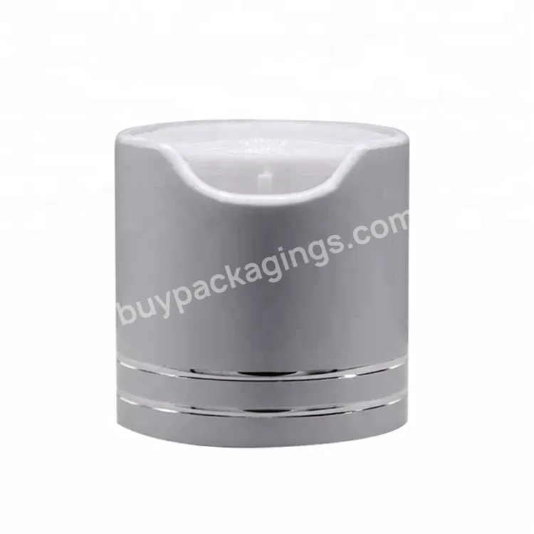 Oem Oem Custom 20/410 24/410 Plastic Caps Silver Gold Metal Disc Top Caps Screw Press Cap Aluminum Closure Manufacturer/wholesale