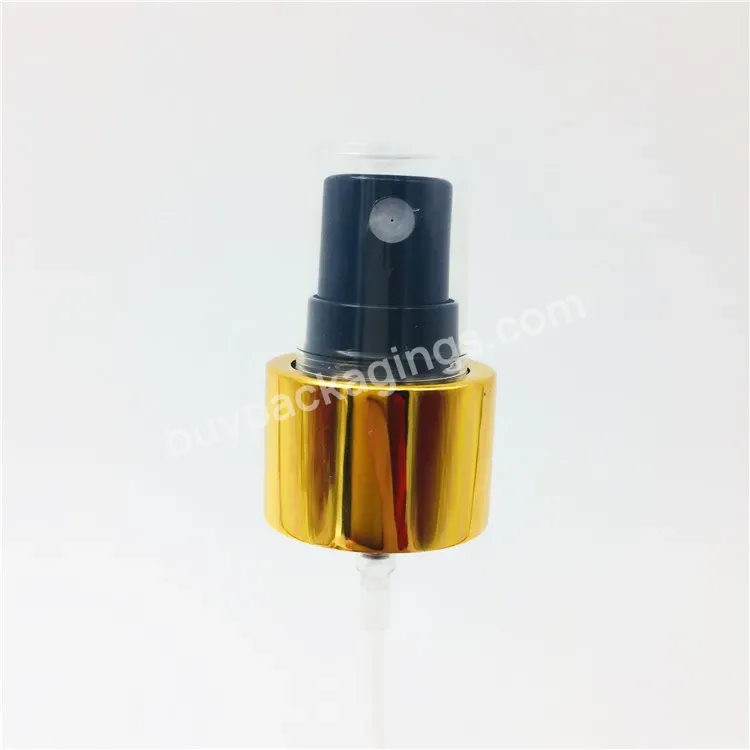 Oem Oem Custom 24/410 24mm Glossy Shiny Gold Black Aluminum Plastic Fine Mist Water Perfume Sprayers Manufacturer/wholesale - Buy Water Sprayer,Perfume Sprayer,Perfume Sprayer.