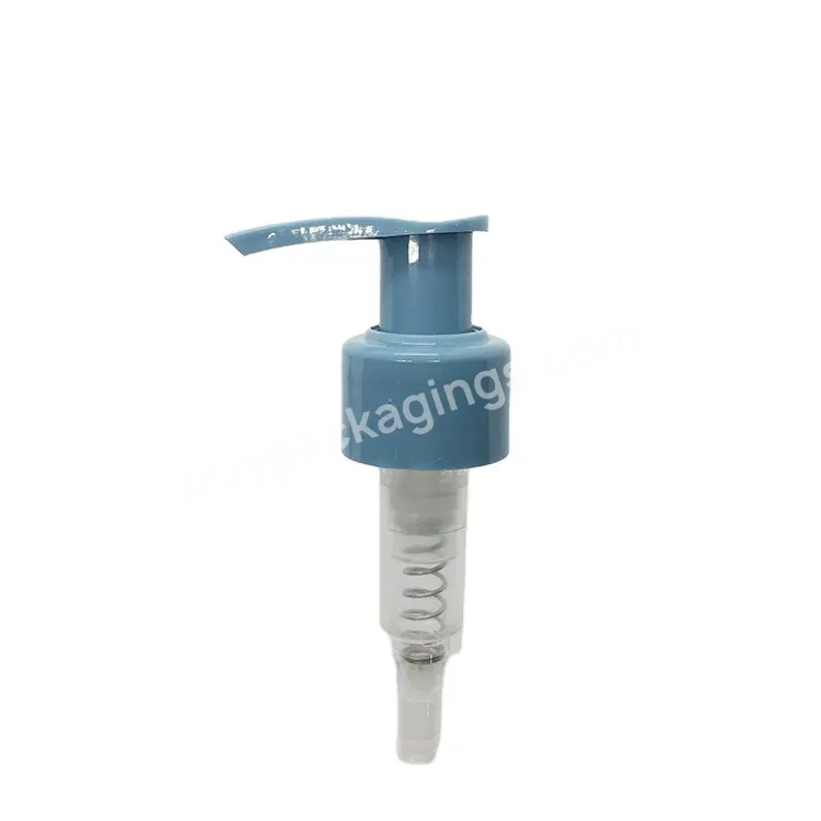 Oem Oem Custom 24/410 Smooth Light Blue Lotion Pump Dispenser Manufacturer/wholesale