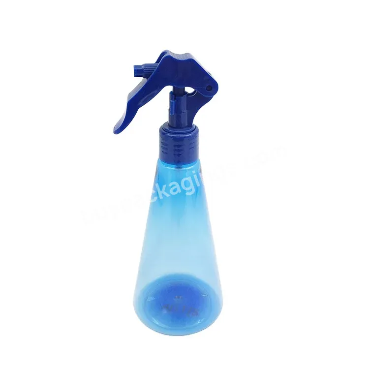 Oem Oem Custom 250ml Blue Pet Bottle With Blue Trigger Sprayer Manufacturer/wholesale