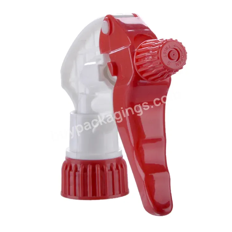 Oem Oem Custom 28/400 Red&white Color Plastic Kitchen Cleaning Trigger Sprayer Manufacturer/wholesale