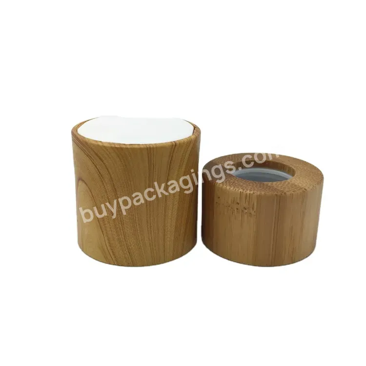 Oem Oem Custom 28/410 Air Freshener Reed Diffuser Bottle Cap Glass Bottle Cap Bamboo Cap Manufacturer/wholesale