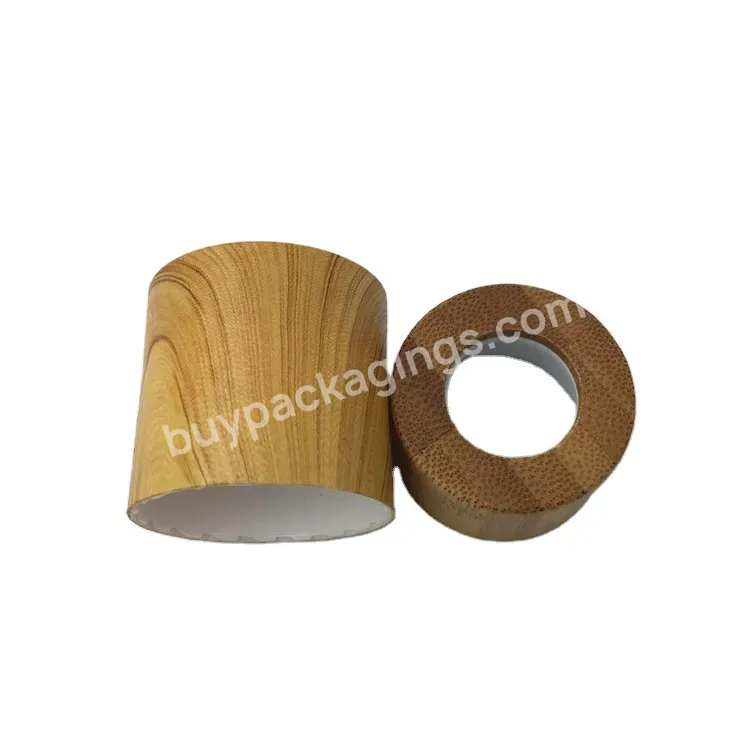 Oem Oem Custom 28/410 Air Freshener Reed Diffuser Bottle Cap Glass Bottle Cap Bamboo Cap Manufacturer/wholesale