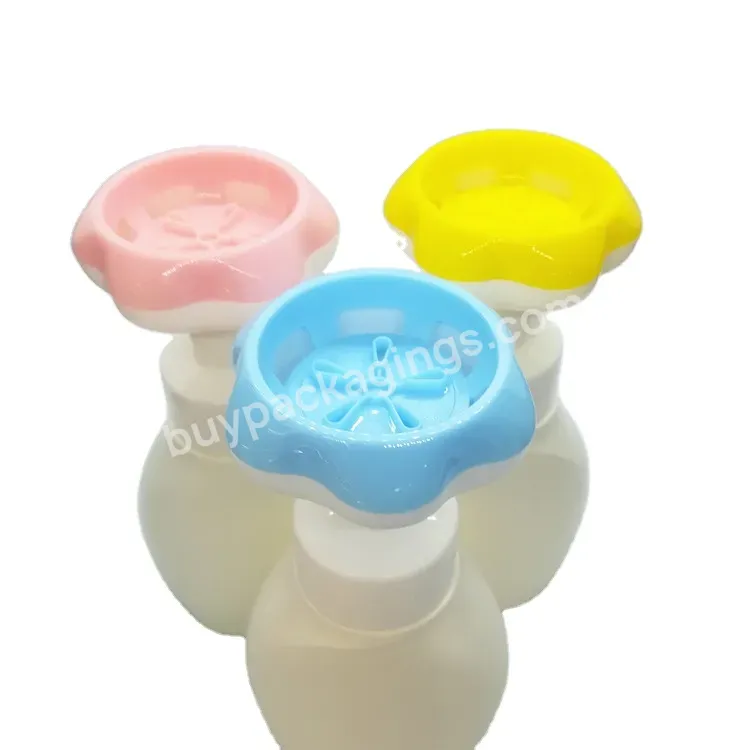 Oem Oem Custom 40mm 43mm 0.8ml Plastic Nozzle For Transparent Bottle Hand Soap Clip Dispenser Flower Foam Pump Manufacture Wholesale