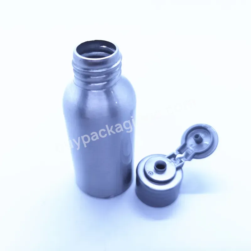 Oem Oem Custom 80ml Small Empty Silver Portable Travel Aluminum Shampoo Bottle Manufacturer/wholesale