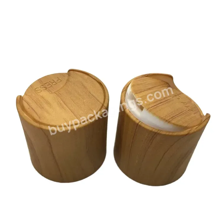 Oem Oem Custom Bottle Plastic Closure 24/410 Pp Plastic Disc Top Lid Whole Caps Water Transfer Printing