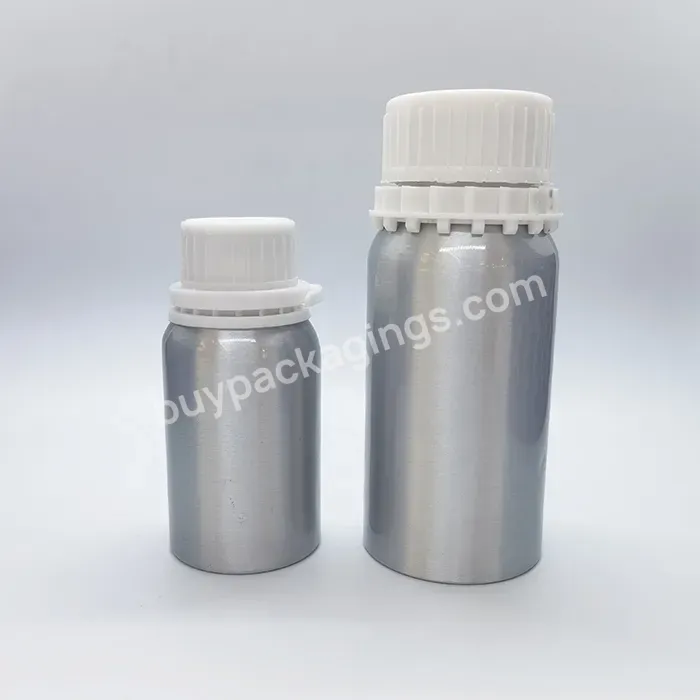 Oem Oem Custom Customized Logo 50ml 100ml Fragrance Oil Bottle With Tamper Proof Lid Round Aluminum Essential Oil Bottle