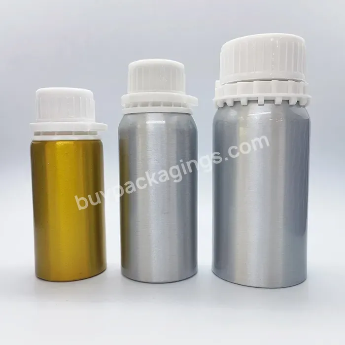 Oem Oem Custom Customized Logo 50ml 100ml Fragrance Oil Bottle With Tamper Proof Lid Round Aluminum Essential Oil Bottle