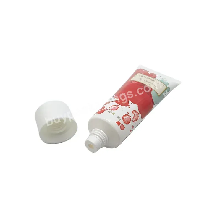 Oem Oem Custom Eco Friendly Biodegradable Plastic Pe Shampoo Bottle Hand Cream Soft Cosmetic Packaging Squeeze Tube