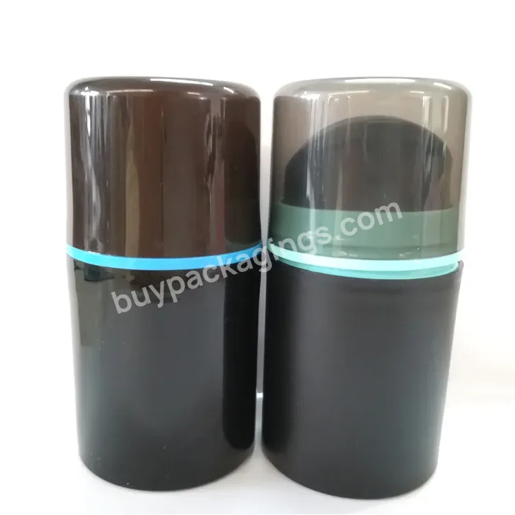 Oem Oem Custom Eco Friendly Matte Gloss Black Empty Pp Plastic Cosmetic Packaging Serum Lotion 30ml 50ml 100ml 150ml Airless Pump Bottle