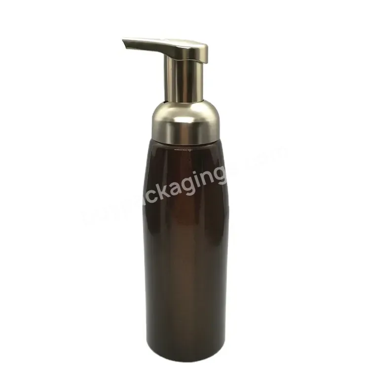 Oem Oem Custom High End 350ml Soap Aluminum Bottle Press Foamer Pump Foam Dispenser Aluminium Foam Bottle Wholesale Manufacture