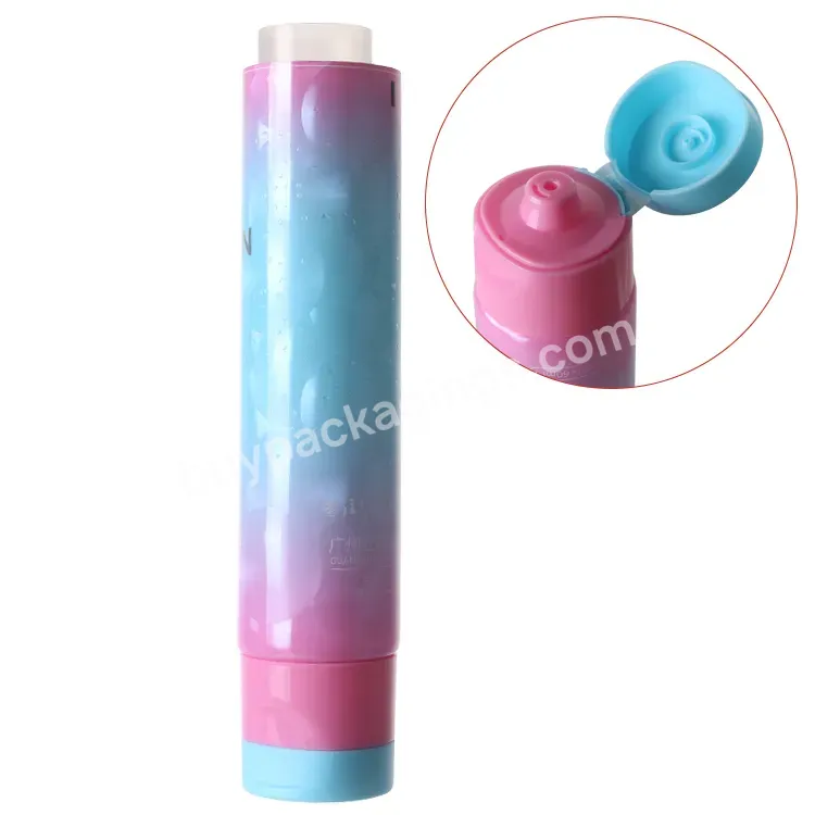 Oem Oem Custom High Quality Double Chamber Lotion Hand Cream Plastic Tube Cosmetic Packaging Child And Mother Tube Tube