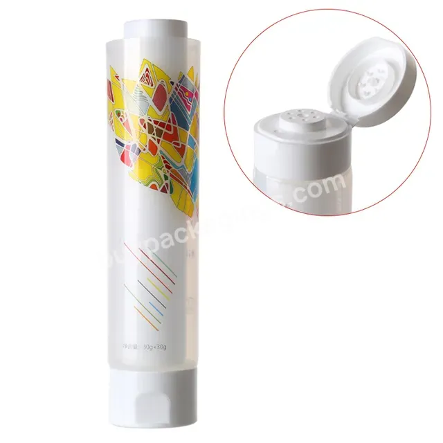 Oem Oem Custom High Quality Double Chamber Lotion Hand Cream Plastic Tube Cosmetic Packaging Child And Mother Tube Tube