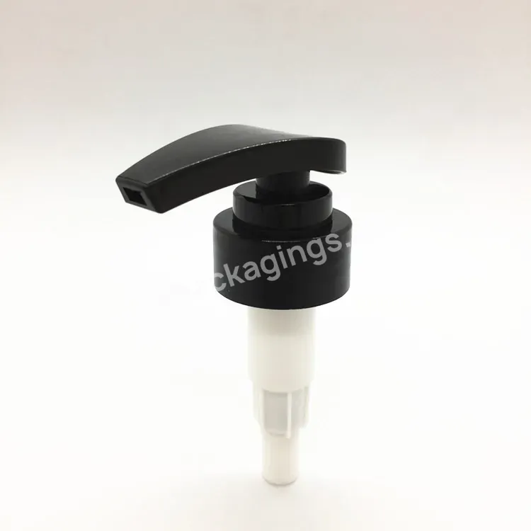 Oem Oem Custom Low Price Big Black 33/410 Plastic Hand Lotion Dispenser Pump Manufacturer/wholesale