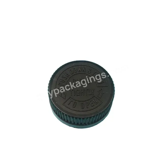 Oem Oem Custom New Pp Child Safety Bottle Cap White Child Proof Cap 38mm 42mm Manufacturer/wholesale