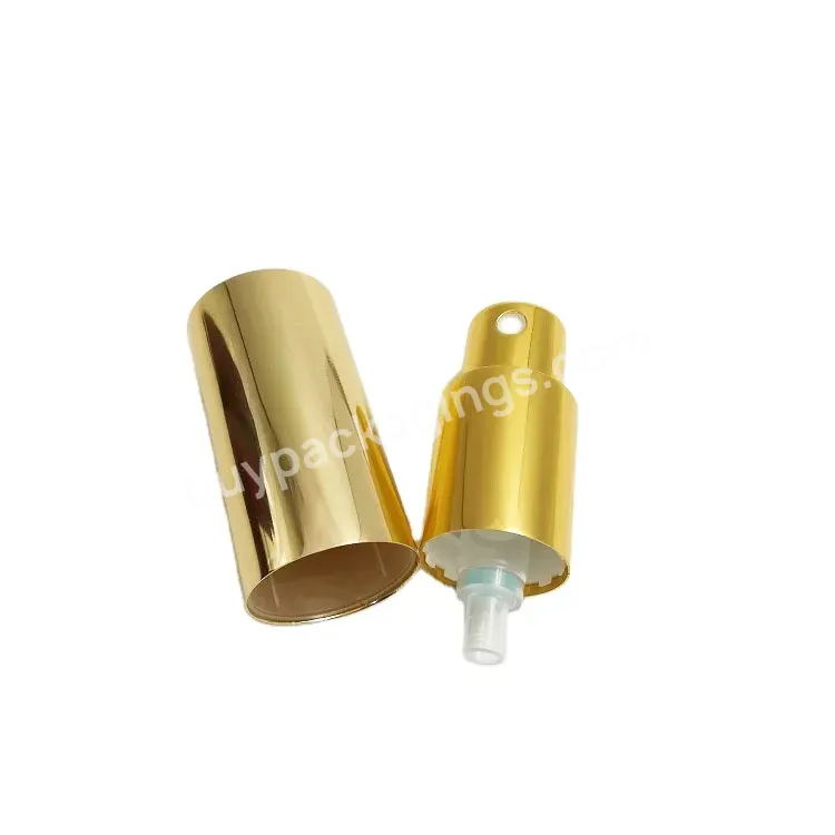 Oem Oem Custom Perfume Liquid Atomizer Fine Mist Spray /18mm Plastic And Aluminum Gold Color Fine Mist Sprayers And Pumps Manufacturer/wholesale