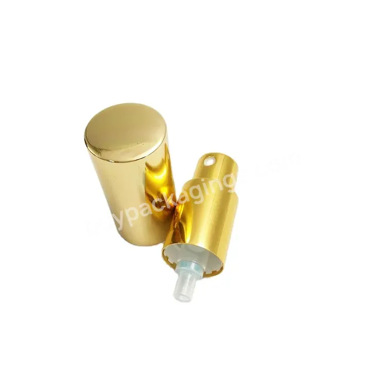 Oem Oem Custom Perfume Liquid Atomizer Fine Mist Spray /18mm Plastic And Aluminum Gold Color Fine Mist Sprayers And Pumps Manufacturer/wholesale