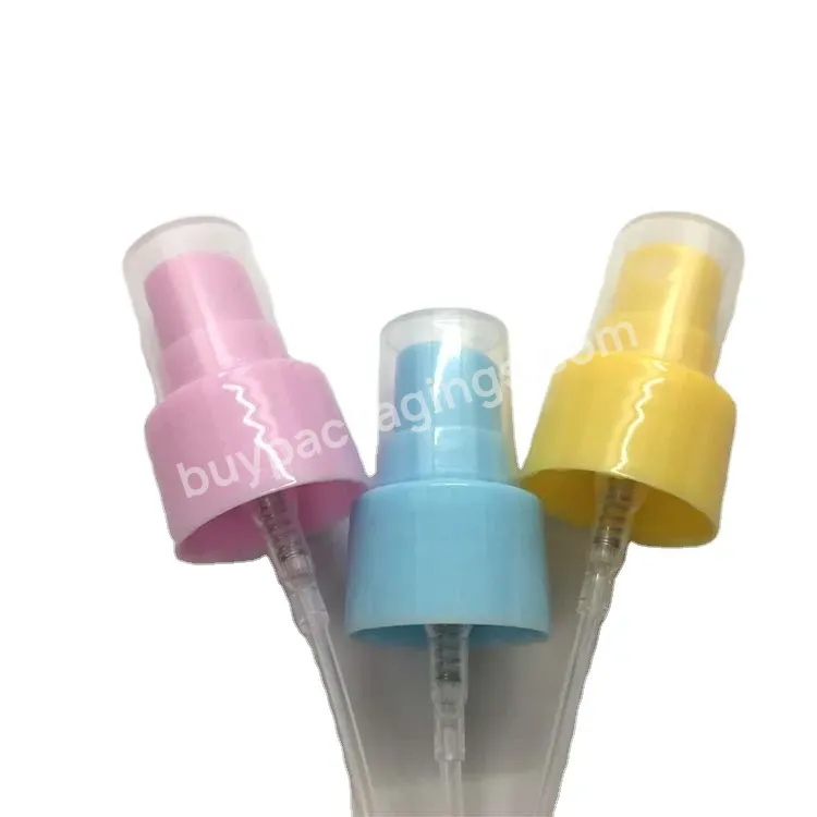 Oem Oem Custom Plastic Bottle Sprayer Pump 24/410 Yellow Pink Blue Customized Color Mist Sprayer