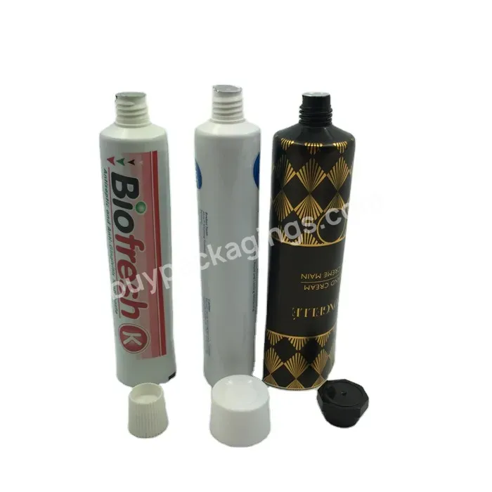 Oem Oem Custom Printing Laminated Tube Plastic Aluminum Tube With Flip Lid For Toothpaste