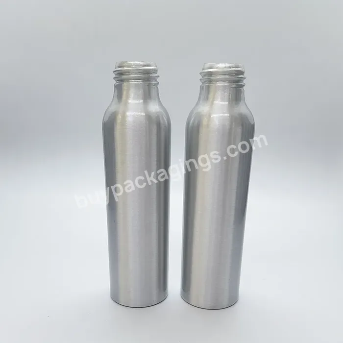 Oem Oem Custom Recycled Cosmetic Metal Packing Factory Lotion Pump Shampoo Aluminum Bottle 100ml