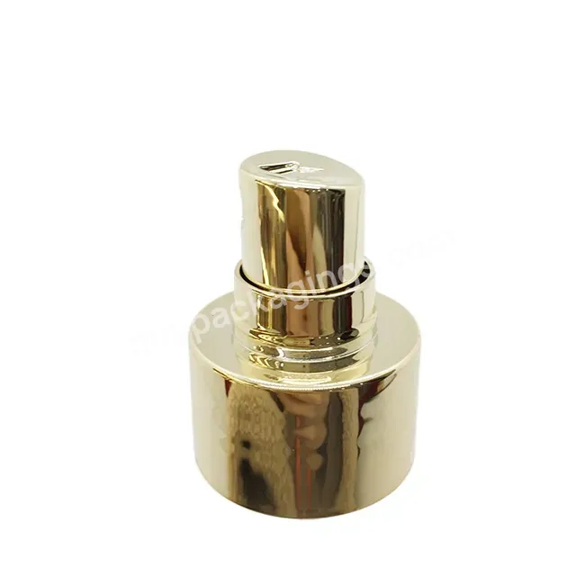 Oem Oem Custom Shinny Golden Perfume Mist Sprayer 24/410 28/410,Smooth Closure Perfume Mist Sprayer Manufacturer/wholesale