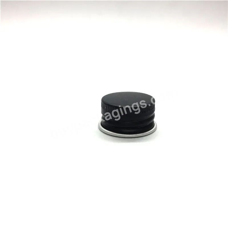 Oem Oem Custom Stock 20/410 Matte Black Aluminum Lids Manufacturer/wholesale