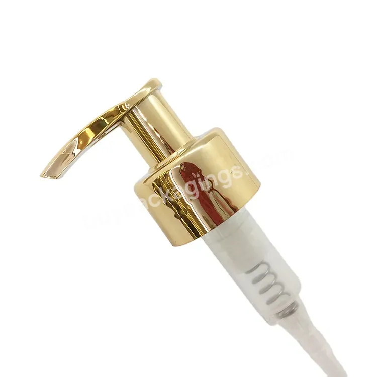 Oem Oem Custom Wholesale Rose Gold,Silver,Gold Lotion Lockable Hand Dispenser Pump 28/410